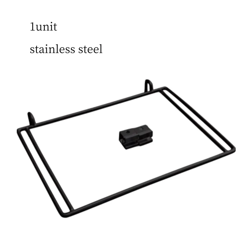 Igt-キャンプ用排水バスケット、ステンレス鋼、二重層ハンガー