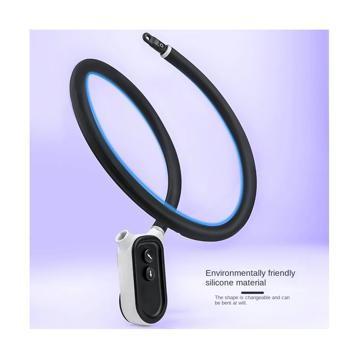 

Силиконовое крепление на шею для GoPro Hero 11 10 9 8 Insta360 DJI Osmo Action эргономичный кронштейн размер L