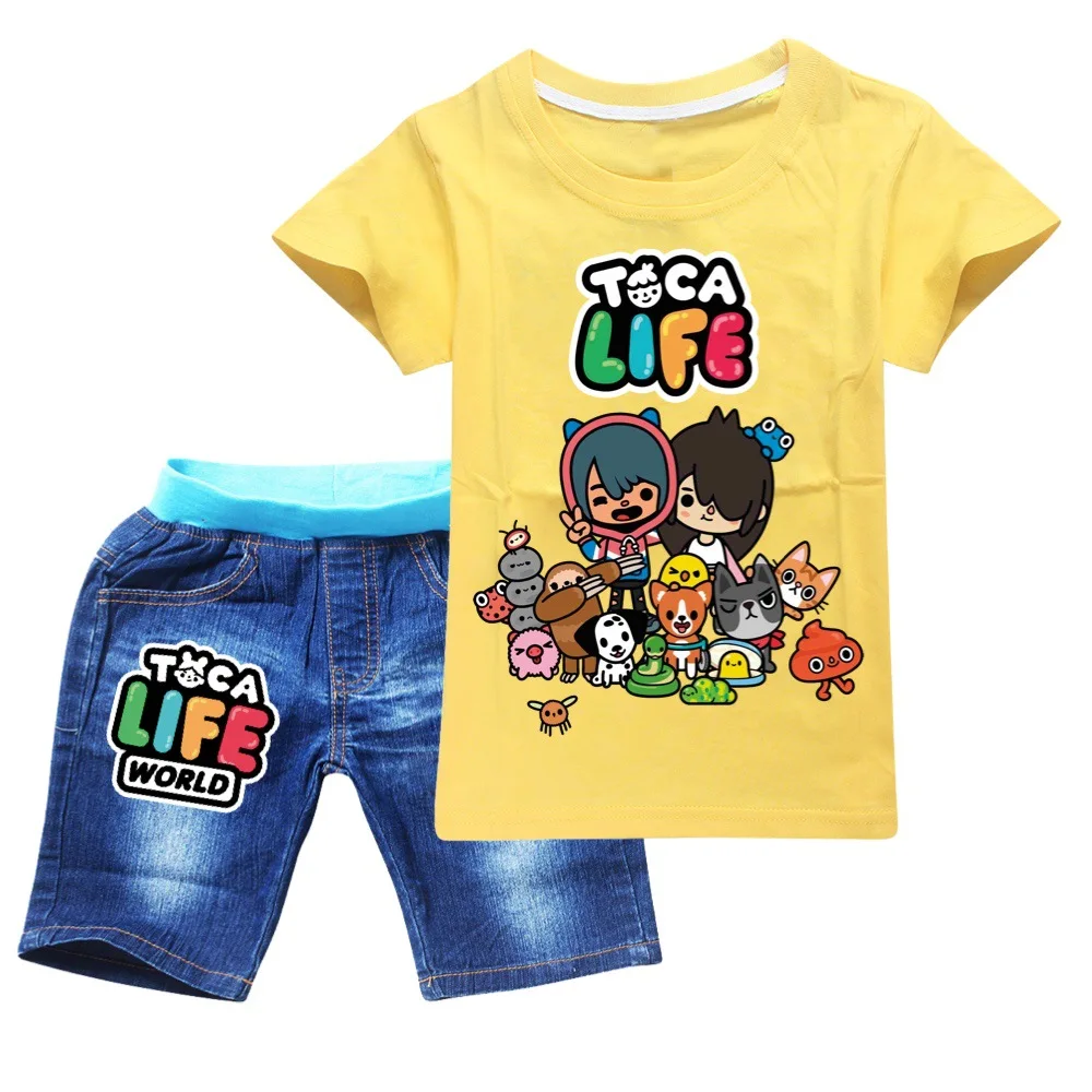 ҳ    Toca Life World Clothes 2Pcs  ҳฦ Ƿ, ڸ    ,  Ƿ