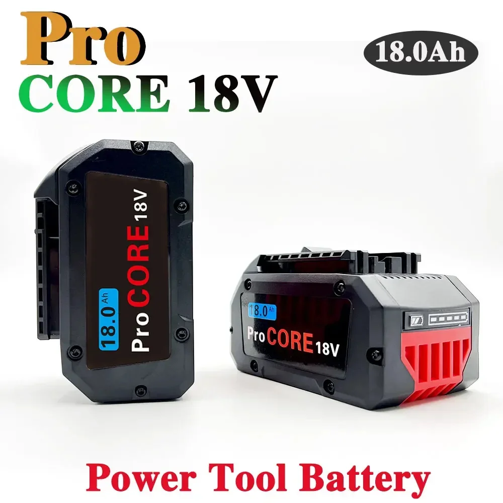 

18V 18000mAh ProCORE Battery Replacement BAT609 BAT618 GBA18V80 Suitable for Bosch 18V Professional System Cordless Tools