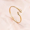 Romantic Hug Hands Embrace Adjustable Open Bracelet Love Hand Cuff Thin Bangle for Women Men Couple Jewelry Chic Wedding Gifts 4