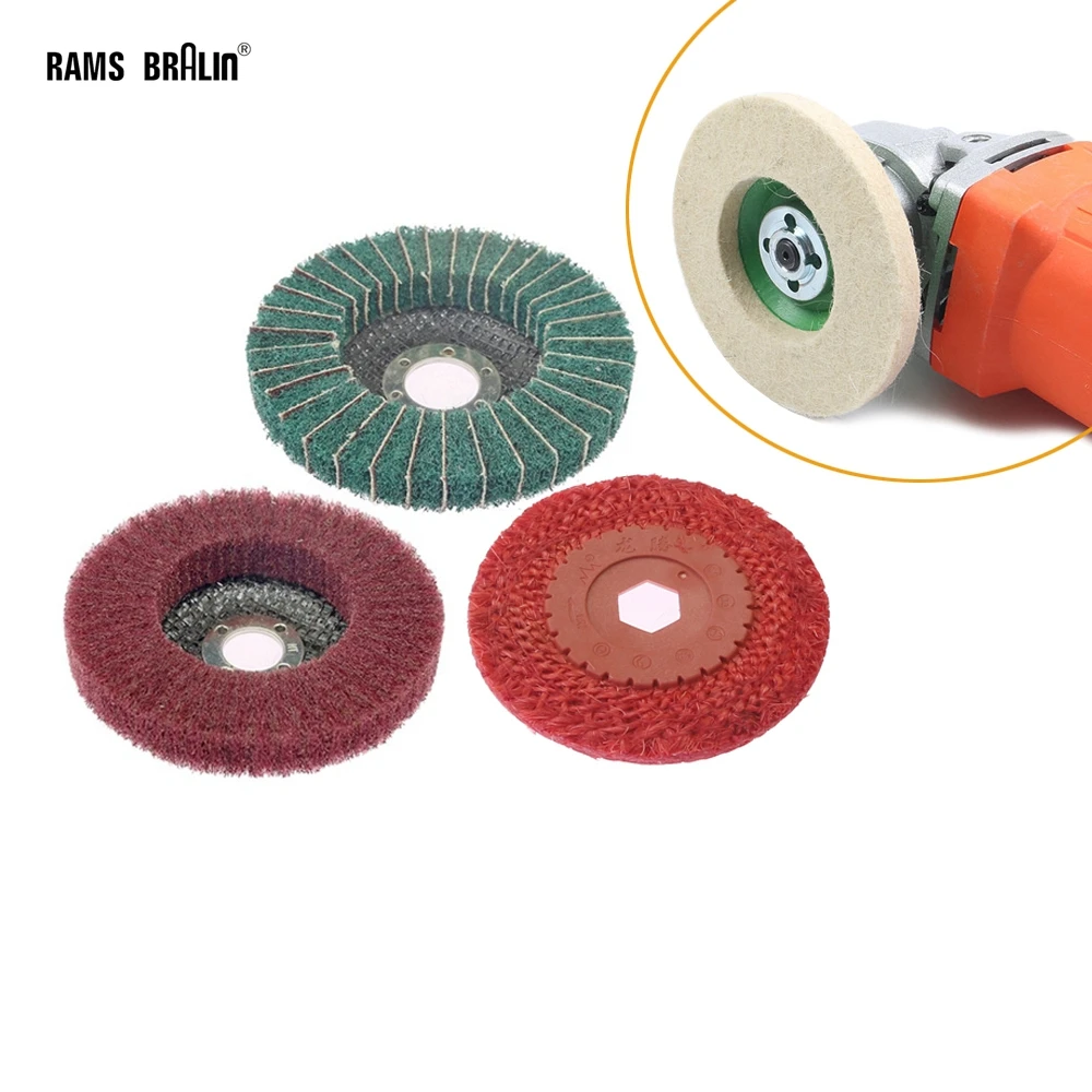 8 Inch 200mm Sisal Buffing Polishing Wheel for Stainless Steel Metal Rotary Tool