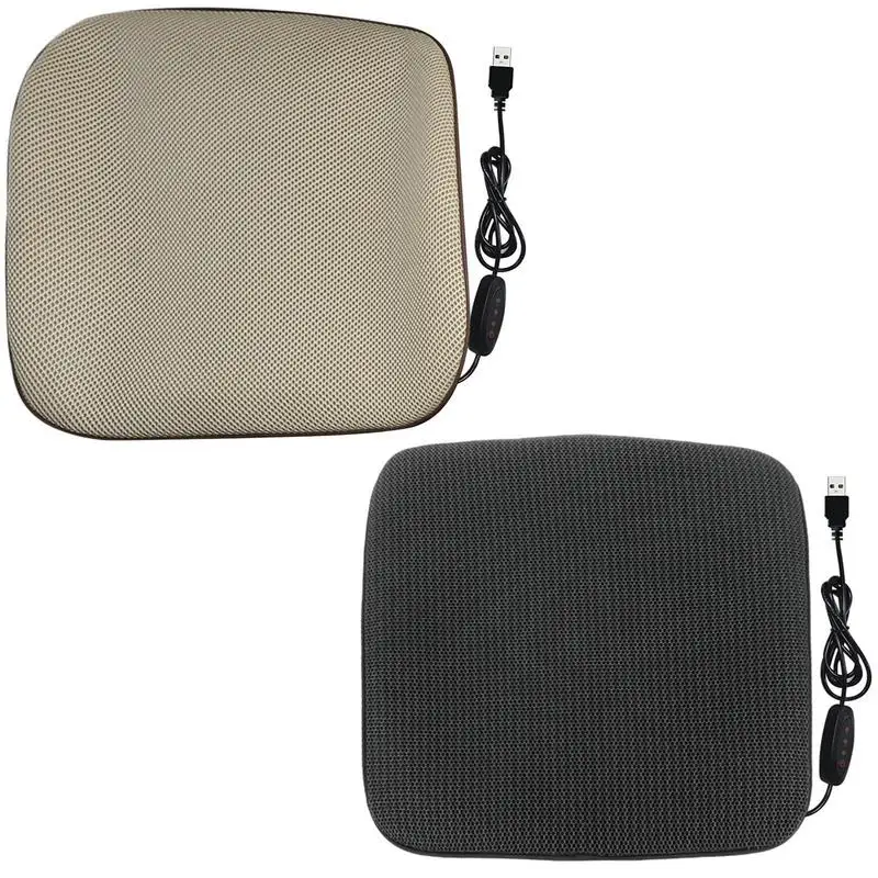 

Охлаждающая подушка для автомобильного сиденья, воздушная подушка с низким уровнем шума, подушка для автомобильного кресла, электрическая вентилируемая подушка для автомобильного сиденья