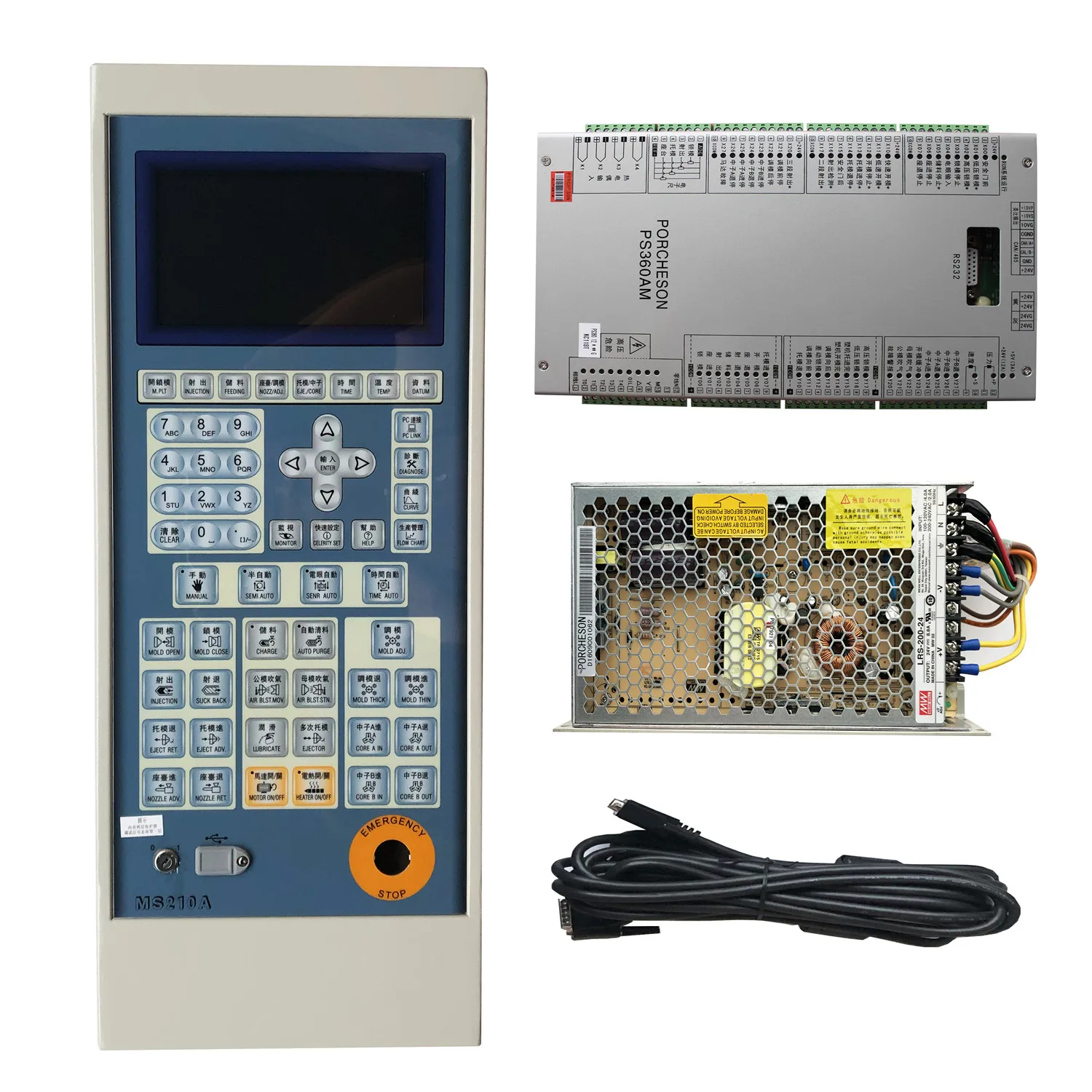 

Новый и оригинальный контроллер PORCHESON для литьевой машины, PS860AM PS660AM PS360AM PLC