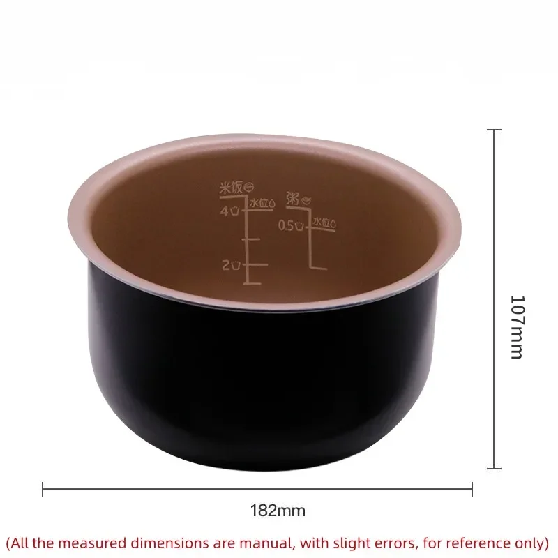 Description Picture 3 of itemRice Cooker Inner Bowl for Philips HD3036 HD3036/03 Rice Cooker Parts Replacement