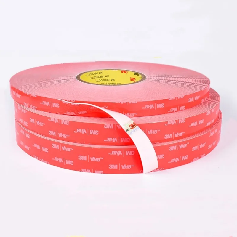 3m 4910 Double-Sided Transparent Tape, Heavy Duty Installation Weatherproof  Vhb Foam Tape Suitable for Car, Home Decoration - China 3m Invisible Double-Sided  Tape, 3m 4910 Double-Sided Transparent Tape