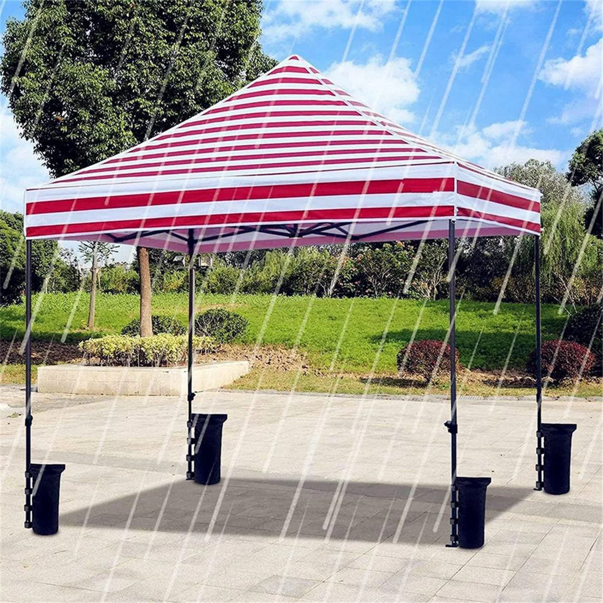 BAAU Gazebo Sand Bags Oxford Fabric Weighted Feet Bag Camping Equipment Outdoor Accessories for Tent Umbrella