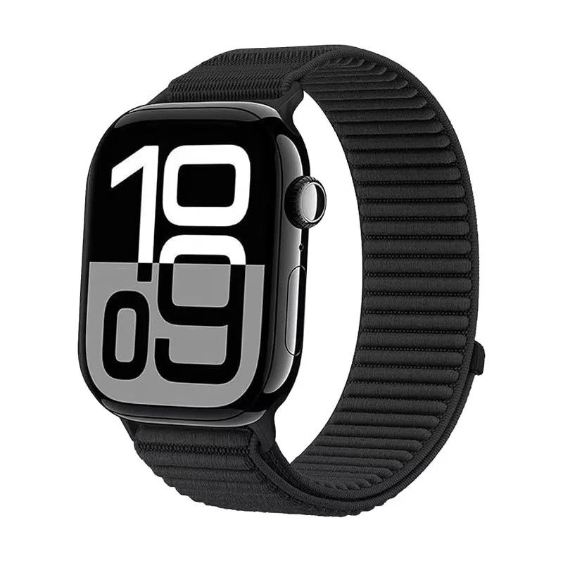 Nylon Loop Strap for Apple Watch Bands - Elegant and Durable Design