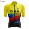 ECUADOR  Team Cycling Jersey Set Summer Cycling Clothing MTB Bike Clothes Uniform Maillot Ropa Ciclismo Man Cycling Bicycle Suit 4