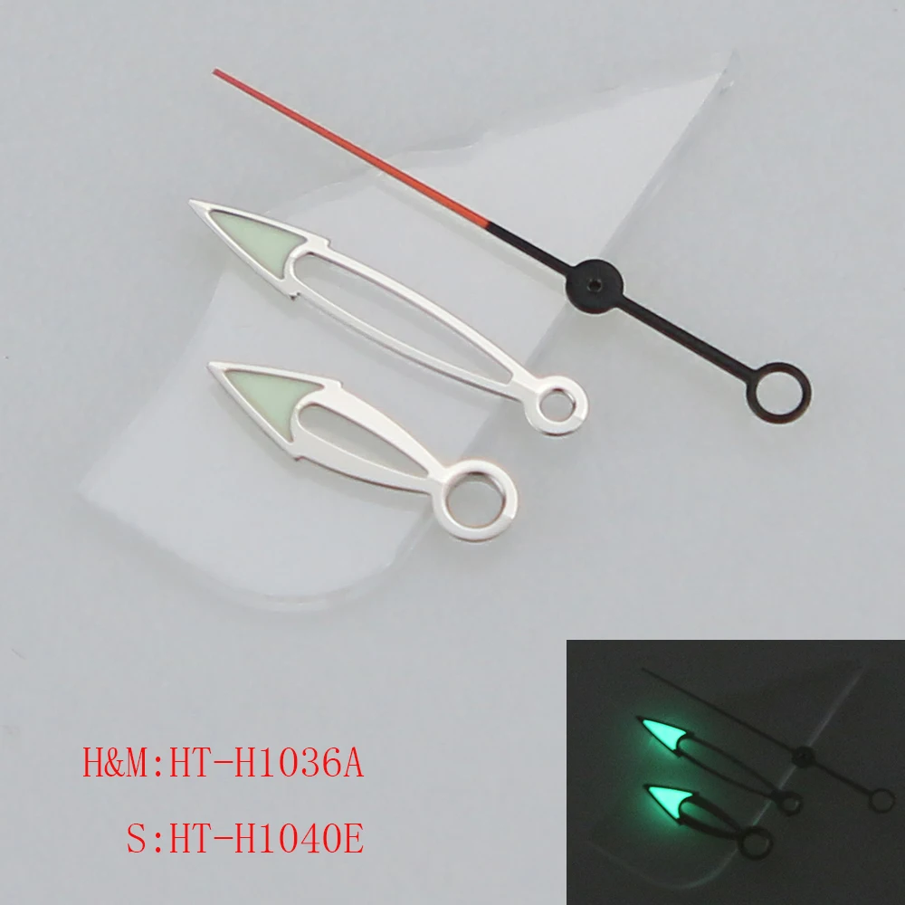 Hollow With Super C3 Green Luminous Fit NH34 35 36 38 70 Movement SKX007 Watch Hands clock movement parts