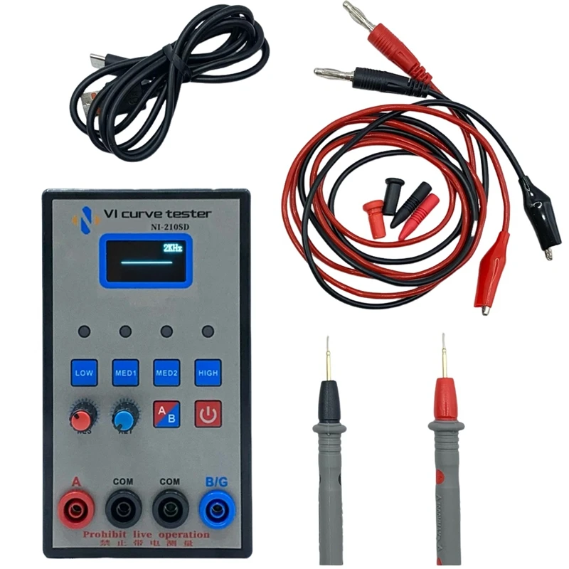 

VI Curve Tester 1.3 Inch Display Dual Channel Automotive Diagnostic Inspection Tool For Circuit Board Test Repair Easy To Use