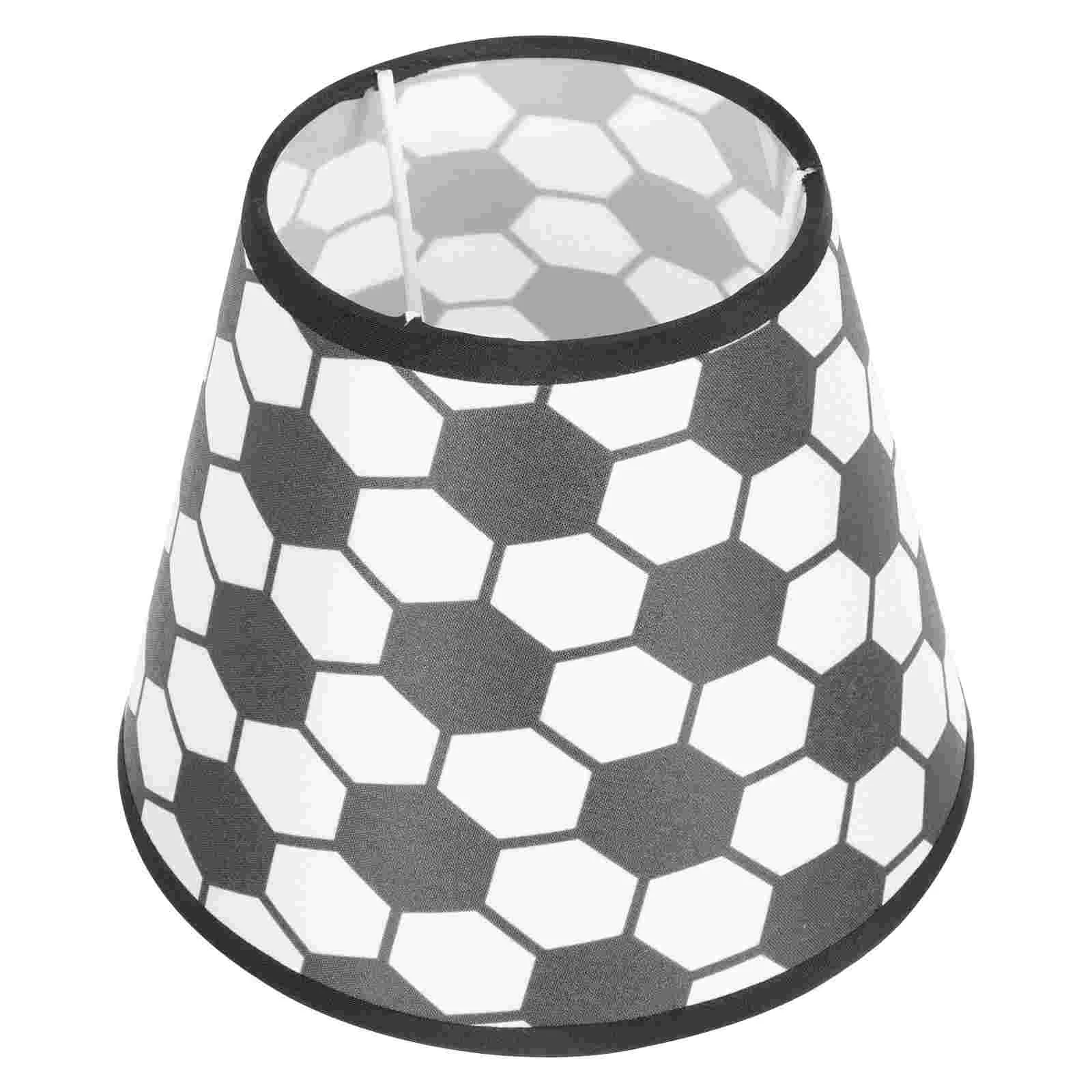 

Lampshade Fabric Lamp Shade: Light Shade Hanging Light Shade Soccer Pattern Lampshade for Table Lamp Decor