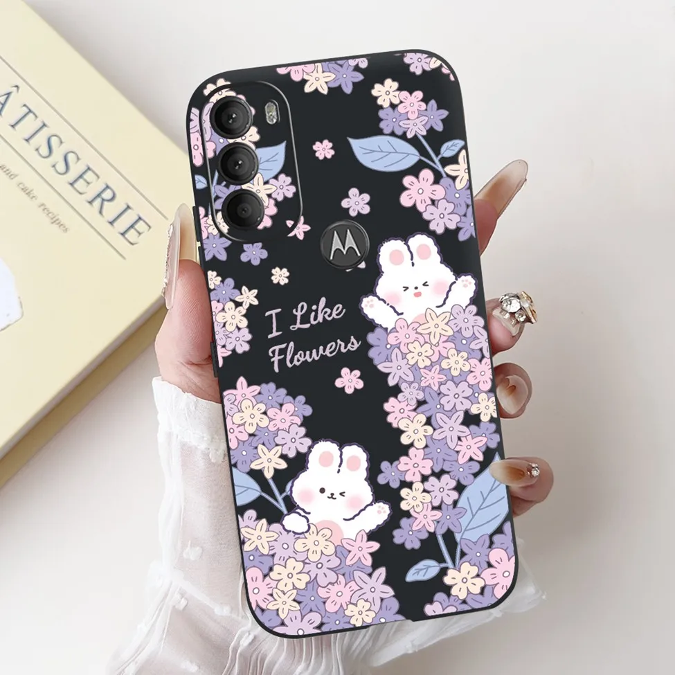 Luxury Cute Cartoon Cat Shockproof Silicone Phone Case - 6.4 Fashionable Back Cover