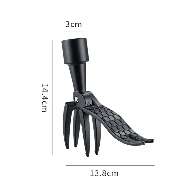 1PCS Weeding Head Replacement Claw Foot Pedal Weed Puller Stand Up Gardening Digging Weeder Alone Root Remover And Alone Handle 3