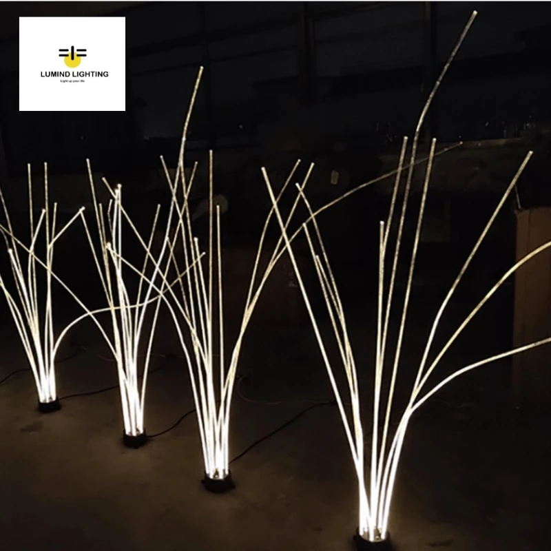 Bar Strip-type Optical Fiber Simulation Plant Decoration Outdoor Street  Landscape Lamp