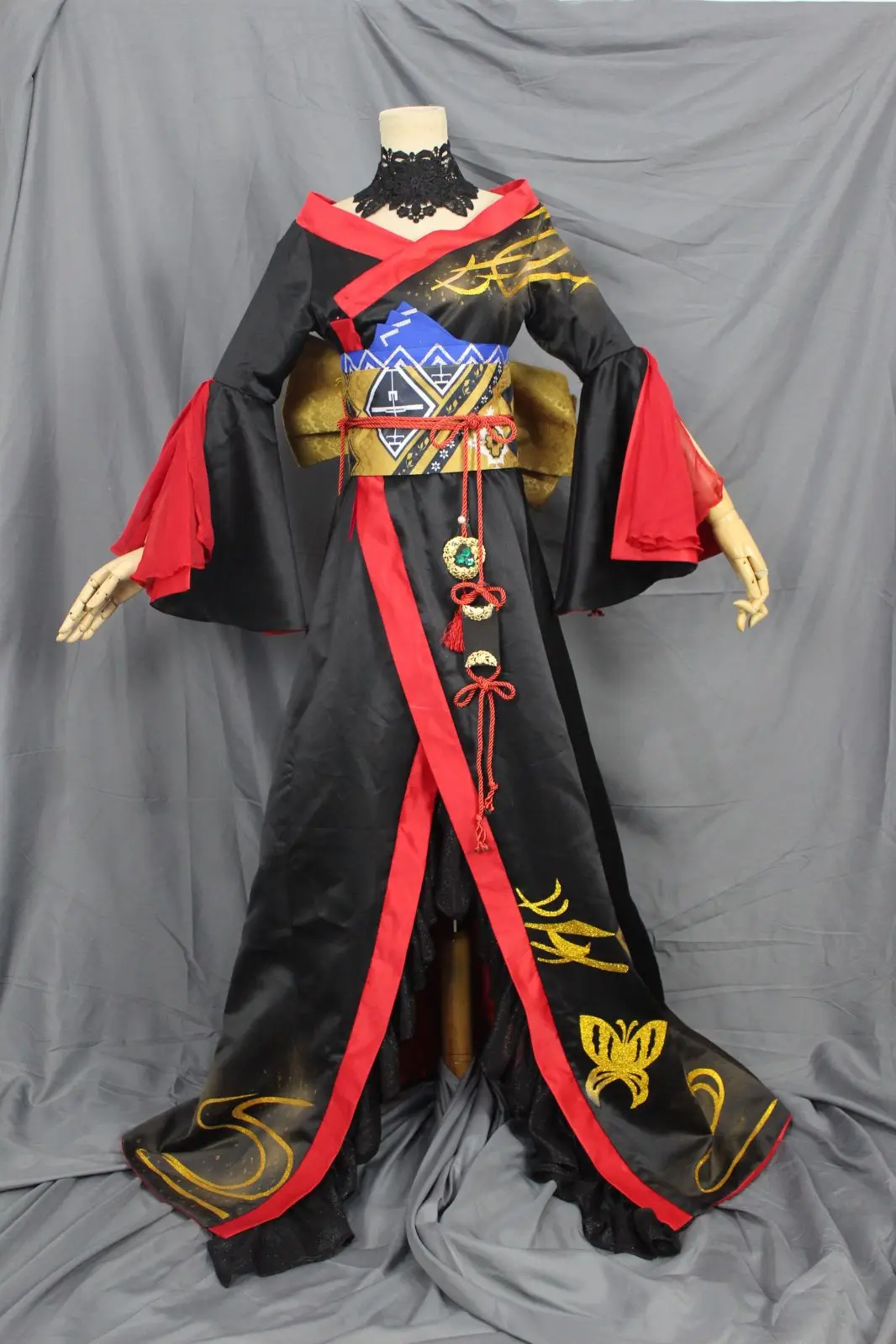 Custom-Make Anime Final Fantasy XIV FF14 Yotsuyu Goe Brutus Kimono Cosplay Costume  Dress Activity Party Role Play Clothing - AliExpress