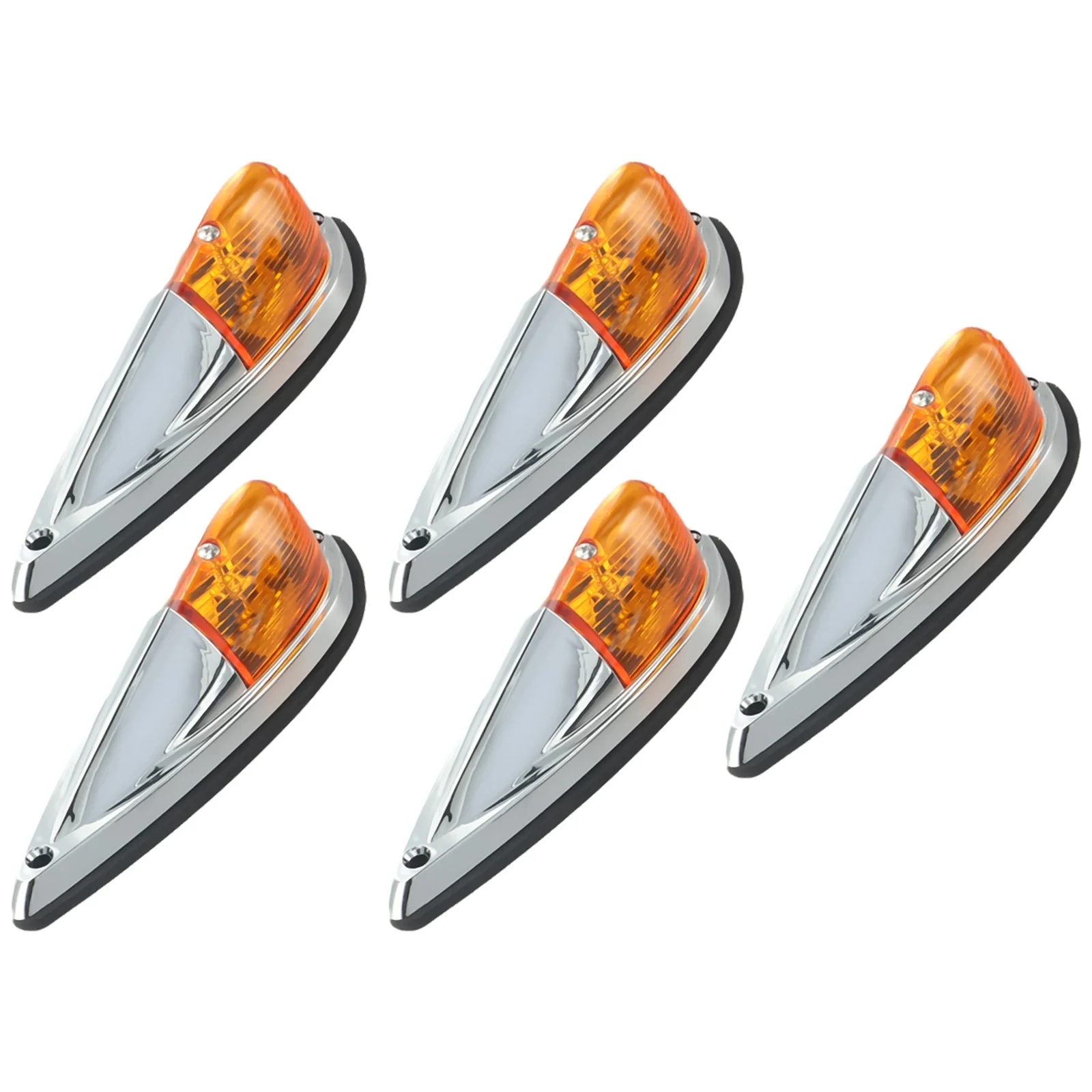 

Garden Indoor Cab Roof Lights Top Clearance Light 5 Pcs Accessories Amber Array DC 12V Front Parts Replacements
