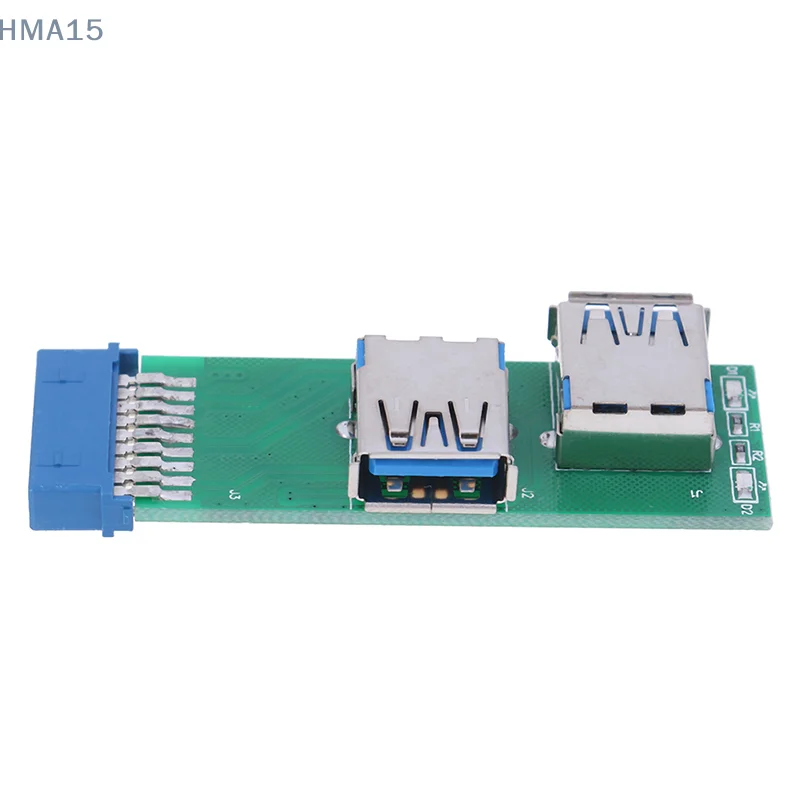 내부 메인보드 USB 3.0 암-20 핀 암 헤더 어댑터, 2 포트, 1 개