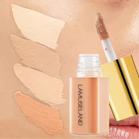 Wheat Tone Moisturizing Liquid Concealer Oil Control Invisible Full Coverage Pores Dark Circles Ivory Foundation Cream Makeup 1