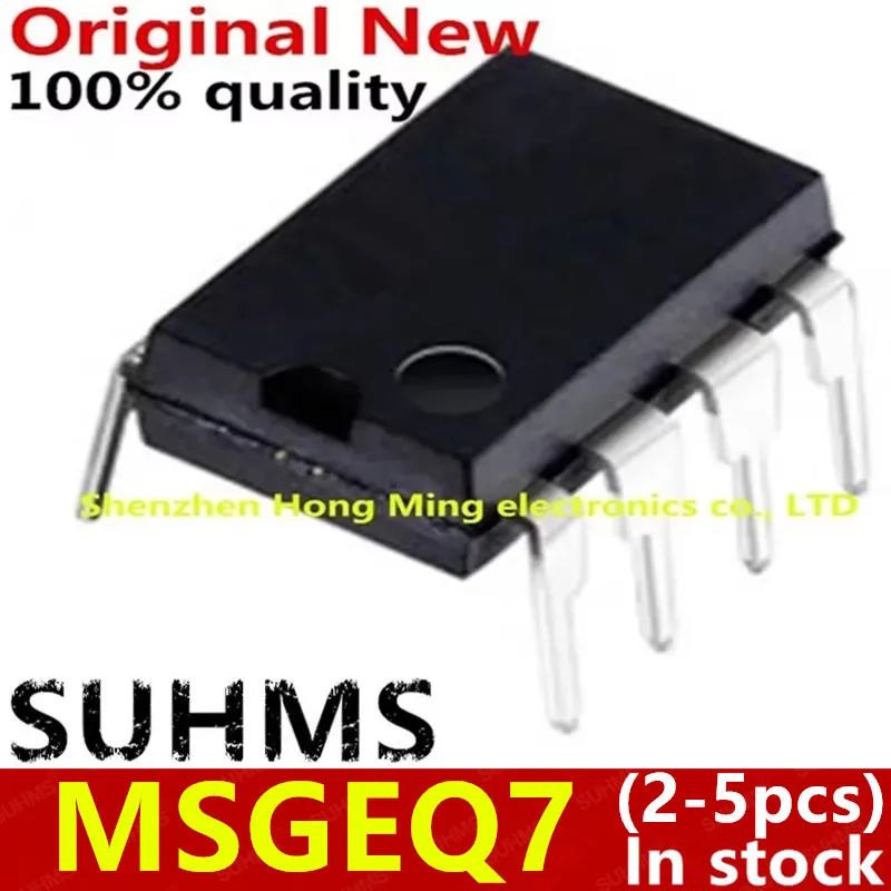 1x MSGEQ7 DIP-8 IC – MSGE07 MSGEO7 DIP8 Audio-Frequenz-Spektrum-Chip Für DIY-Projekte
