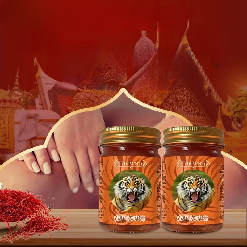 

Thailand Tiger Balm Ointment Joint Arthritis Muscle Pain Patch Red Tiger Balm Medicine Body Massage Itch Cream Medical Plaste