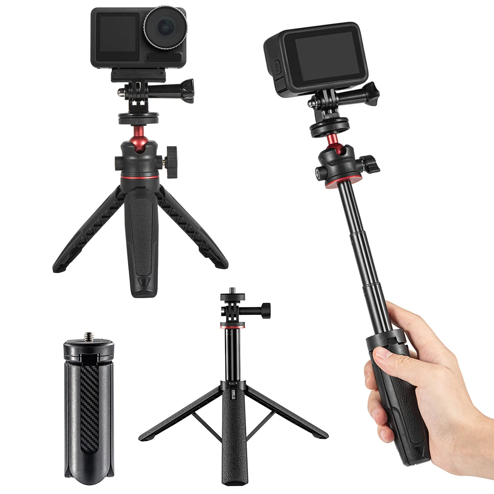 Extension Rod Pole Bar Extension Rod Tripod Extending Selfie Stick Bar for GoPro Hero13/insta360 X4/DJI Action 5 Pro