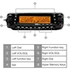 NEW.Quad Band 50W Cross-Band Mobile, 10M/6M/2M/70CM Mobile Transceiver, A+B Dual Band Two Way Radio 2