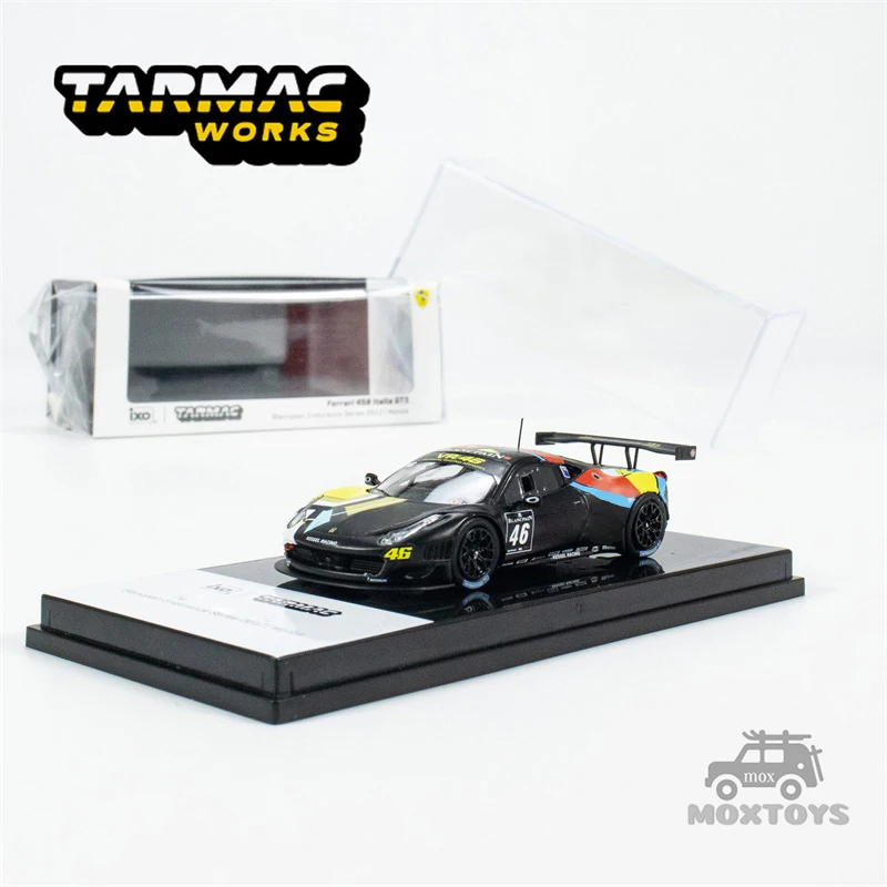 Tarmac Works 1:64 458 Italia Gt3 Blancpain Endurance Series 2012 Monza Diecast Model Car
