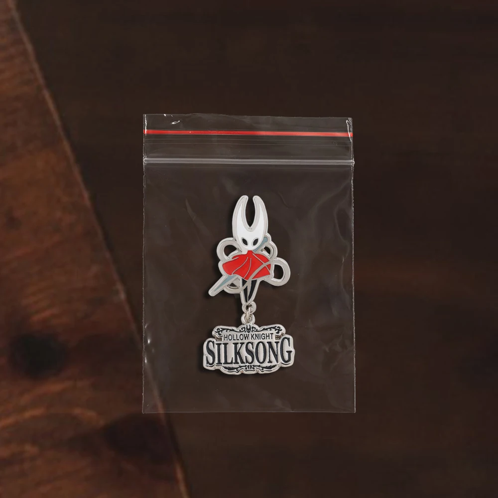 Hollow Knight Silksong Emaille Pin Hornet Charakter Brosche Rucksack Abzeichen Galaxy Abenteuer Spiel Brave Warrior Fans Sammlung Gif – Detail 9