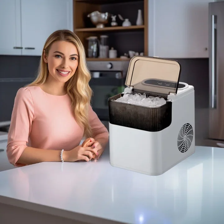 YYHC-Portable Ice Machine Makes up to 26 lbs. of Ice Per Day
