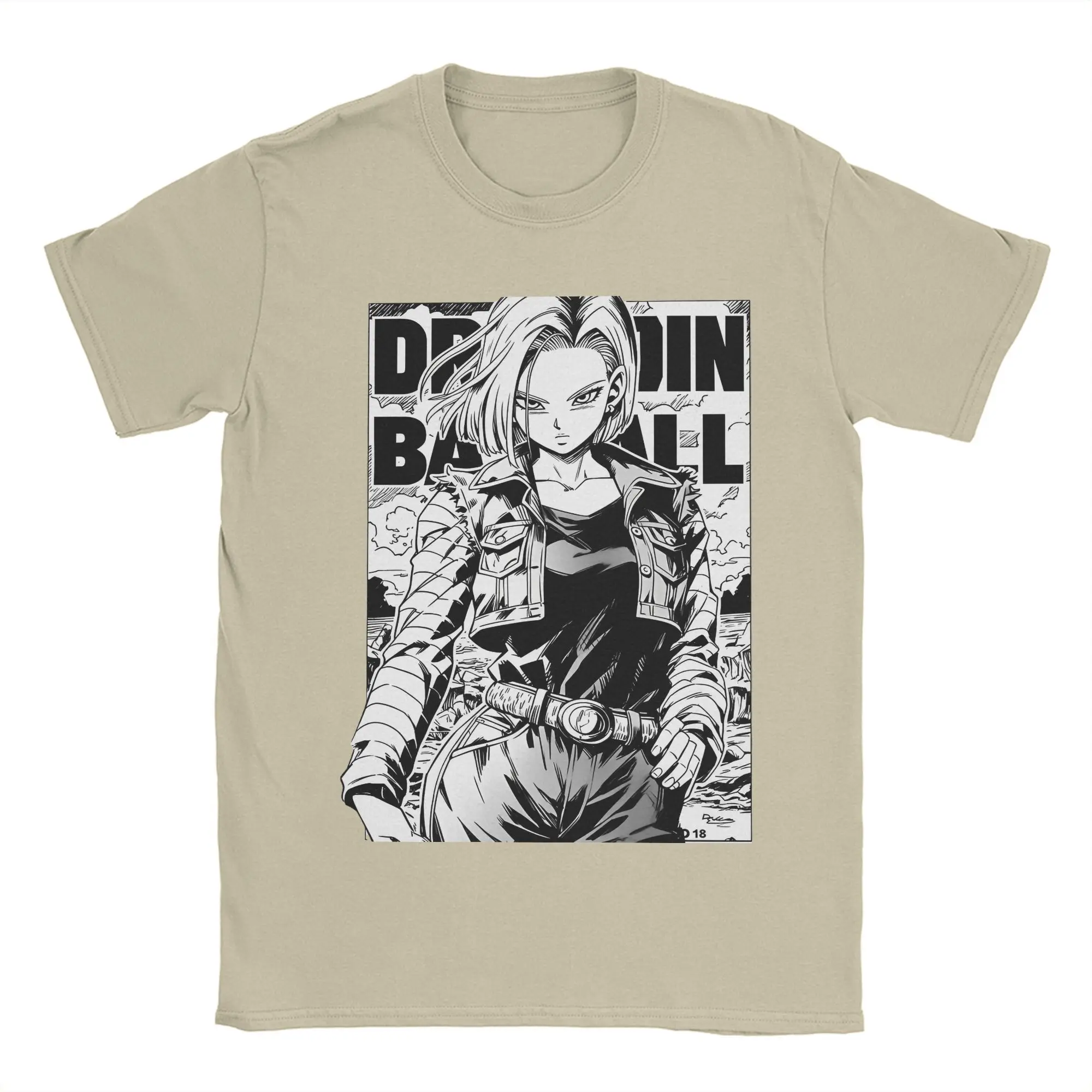 Dragon Ball Super Character Panels - Maglietta da uomo a maniche