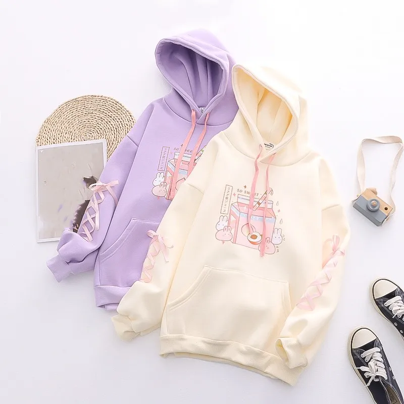 Kawaii Bunny Sweet Strawberry Hoodie - Limited Edition