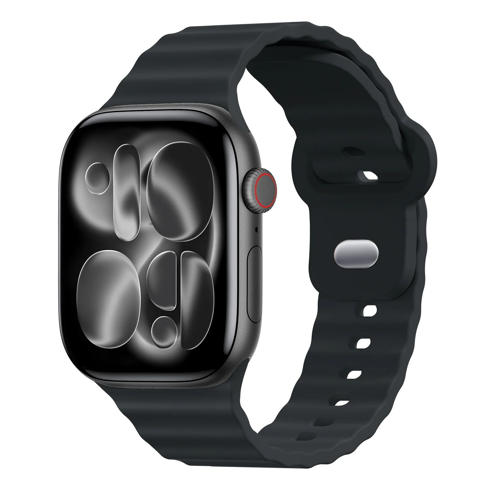 Premium Sport Silicone Watch Strap – Breathable, Durable, Soft, and Stylish Bracelet
