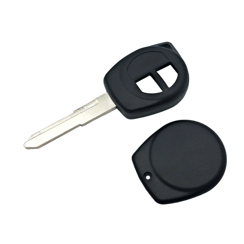 Hindley Keyless Entry Fob Housing 2 Button Car Key Fob Case Blank Shell HU133R for Suzuki Grand Vitara Swift Rubber Button Pad
