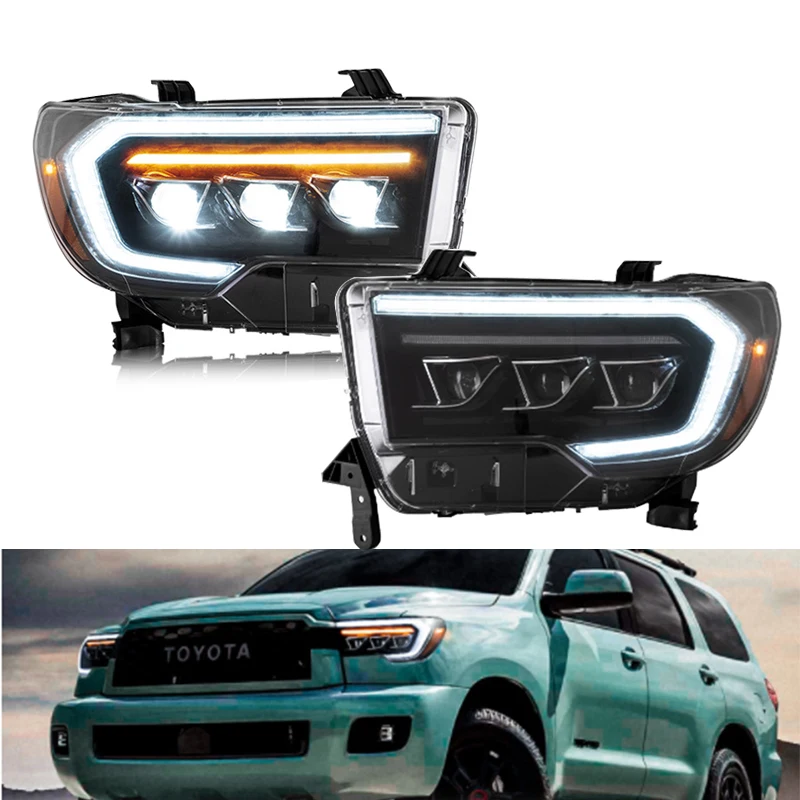 

Автомобильные светодиодные фасветильник в сборе для Toyota Tundra 2007-2013 Toyota Sequoia 2008-2018