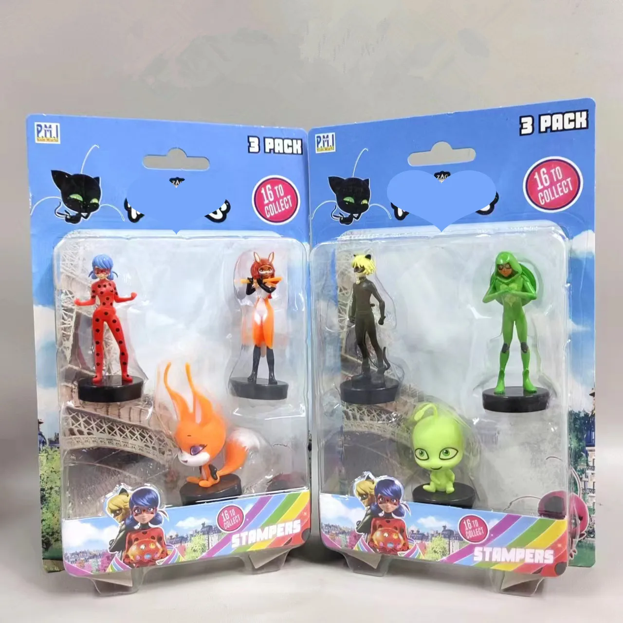 Anime Figure Ladybugss Marinelle Cat Noir Rena Rouge Action