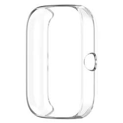 TPU Protective Smartwatch Cover and Screen Protector Shell for Amazfit Bip 3 Pro (Clear)