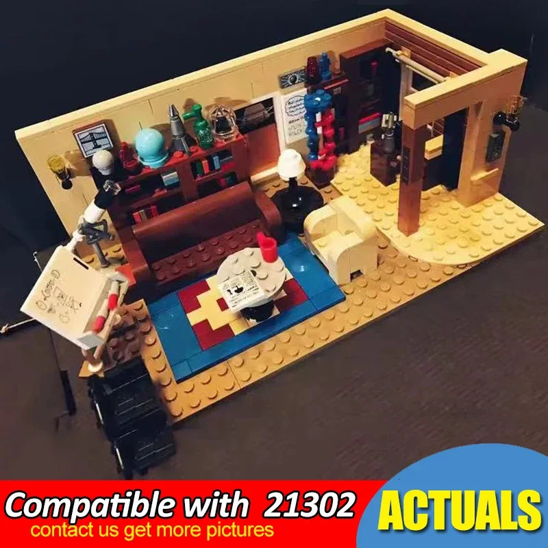 

Классические фильмы Friends Central Perk Cafe Classic TV Совместимость 1070 строительные блоки детские игрушки подарок для детей 21319 шт.