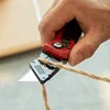 T TOVIA Folding Knife Replaceable Utility Knife for Cable Cartons Carboard Boxes Cutter Handle Knife Blades Outdoor Hand Tool 4