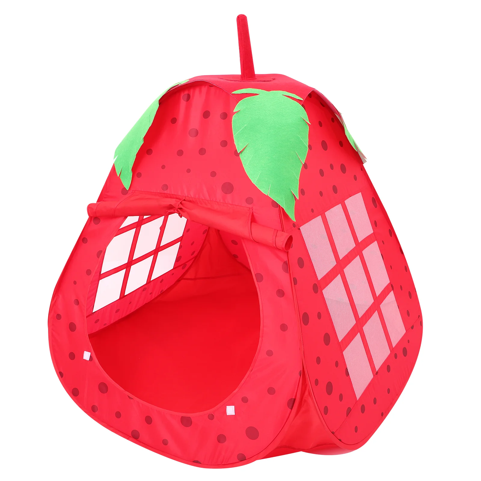 Tent Strawberry Kids Toddlers Playhouse Tent Foldable Portable Castle Play Tent Indoor Outdoor Play Tent for Kids