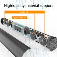 TV Car Sound Bar Wired and Wireless Bluetooth-compatible Home Surround SoundBar for PC Theater TV Computer Speaker - Image 5