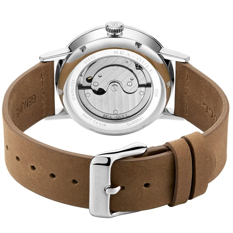 2025 New Seagull Men Watch Automatic Mechanical Watch Belt