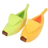 Warm Banana Shaped Dog Cat Bed Cozy Basket Puppy Kittens Cushion Kennel Portable Pet Sleeping Mat Bed Cats Supplies 6