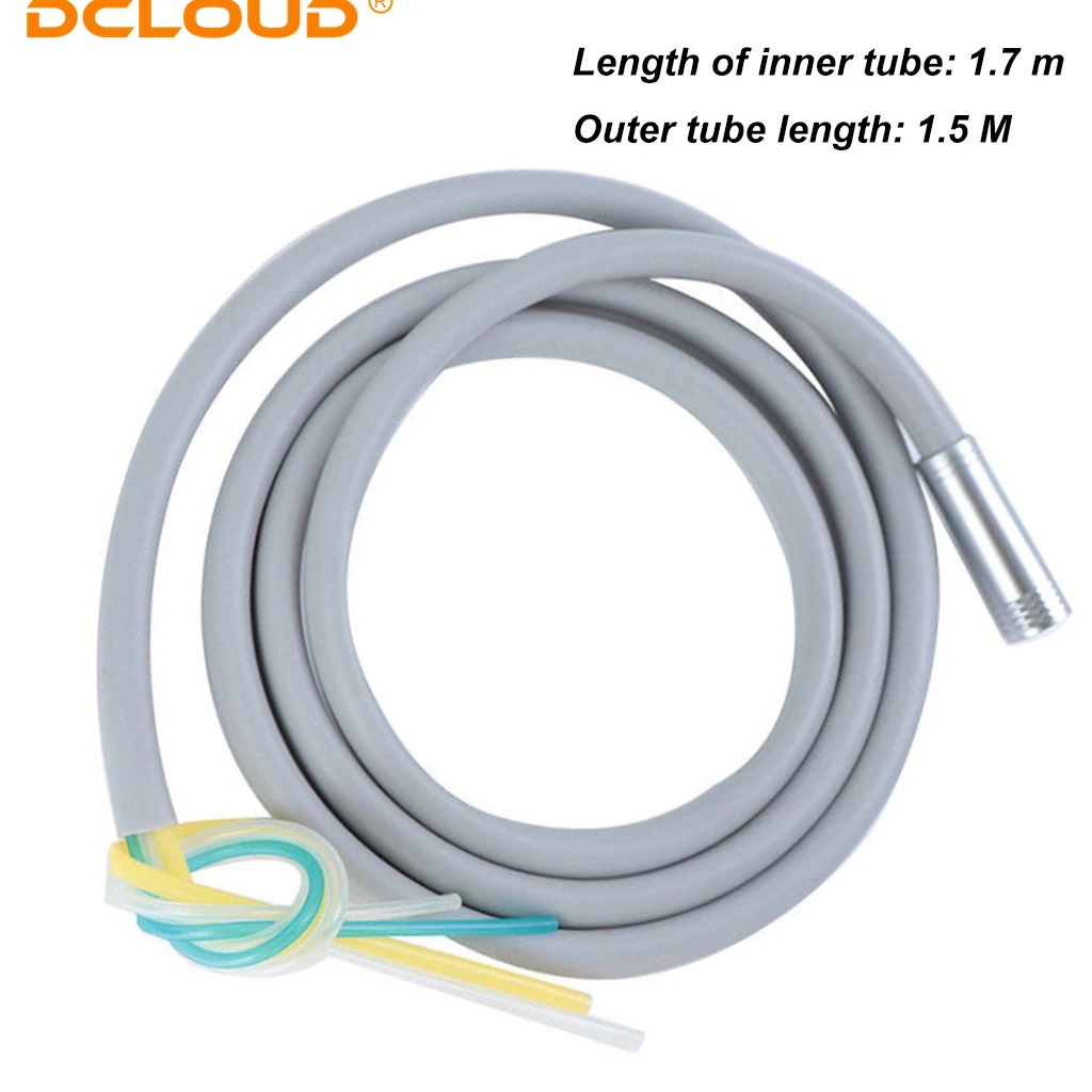 Tuyau En Silicone Dentaire à 4 Trous Pour Raccord De Turbine Haute Vitesse – Idéal Pour Pièces à Main Dentaires