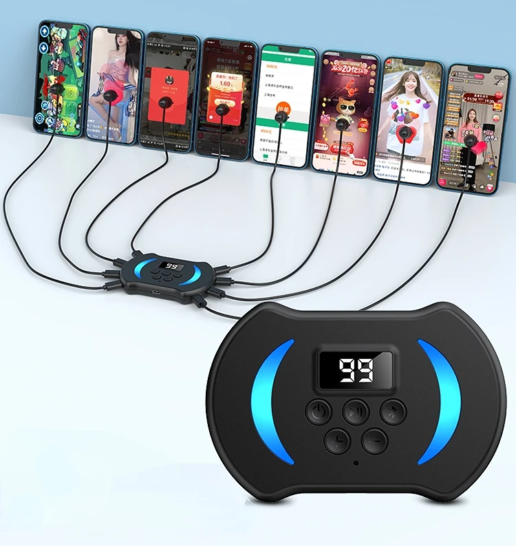 G40 Phone Clicker Automatic Screen Clicker Live Like, Mute Physics ...