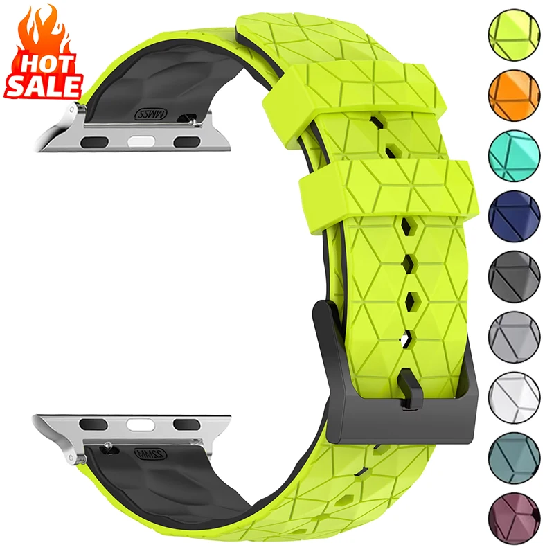 สายซิลิโคน Apple Watch ยืดหยุ่น ใส่สบาย หลายขนาด