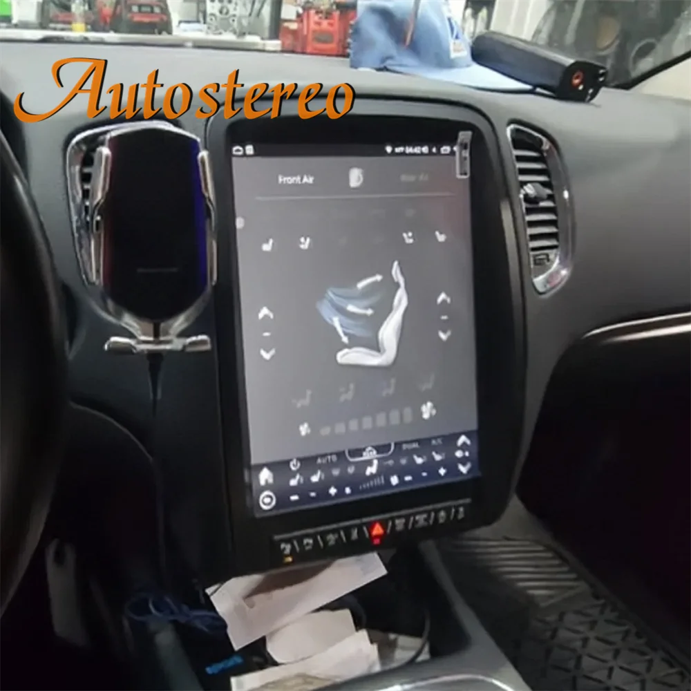 13inch Android Screen Radio 2din For Dodge Durango 2011-2020 Tesla GPS Carplay C