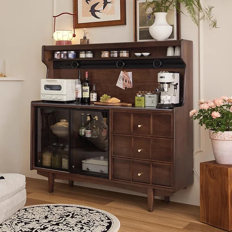 Sideboard Furniture Organizer Room Lounge Cabinet Kitchen Storage Coffee Bar Auxiliary Table Modern et Cocina Island Side LT