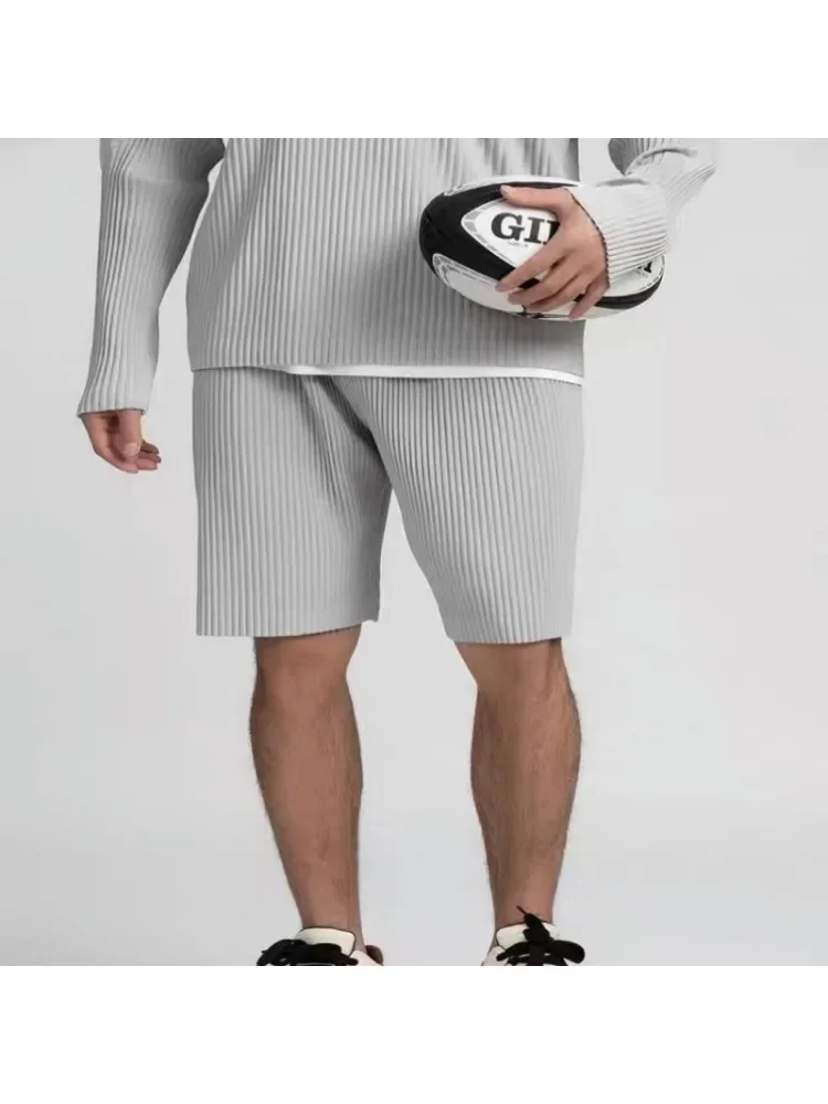 

Miyake @ Lifetime Shorts Men's Pants are loose and versatile, straight and loose in summer, and Japanese JF148 is marked.