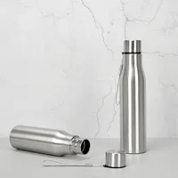500ml/750ml/1000ml Stainless Steel Water Bottle with Handle Thermo Cup Portable Hot Cold Water Bottle for Cycling Sports Travel 2